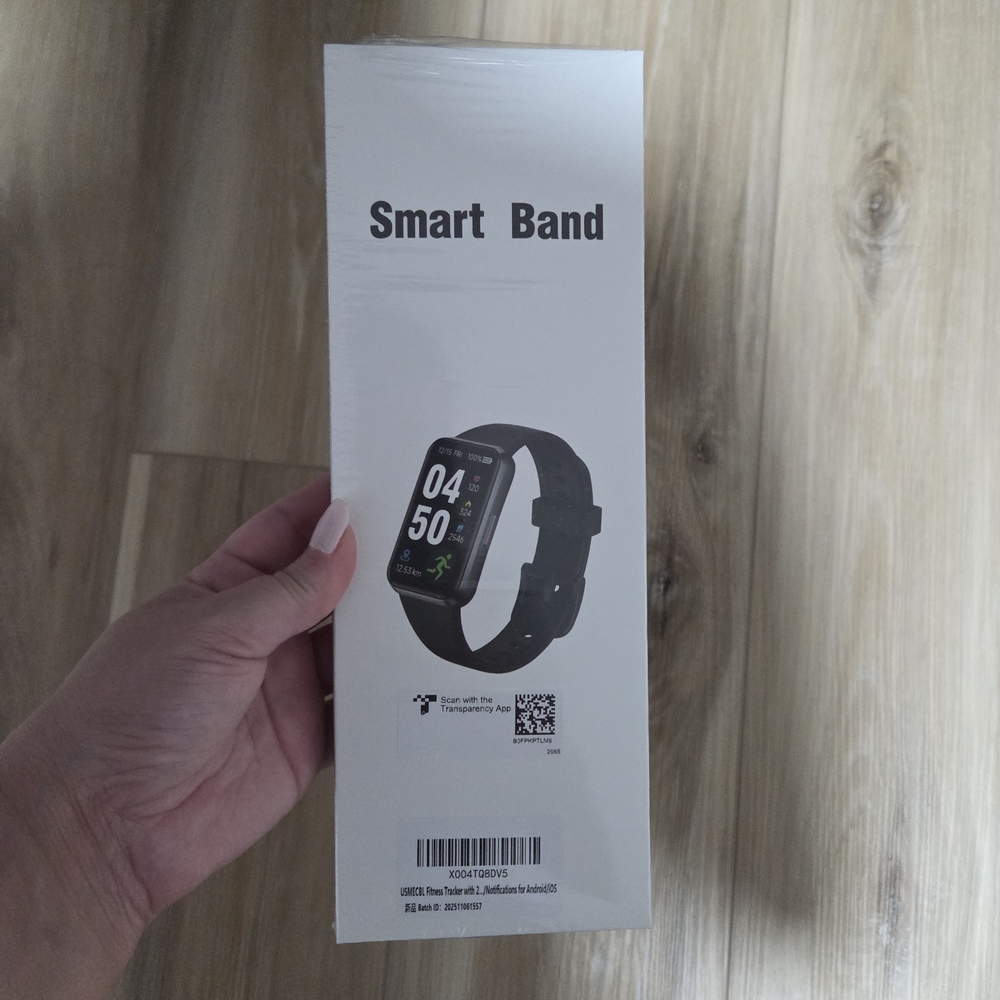 Smart Band with Black Strap